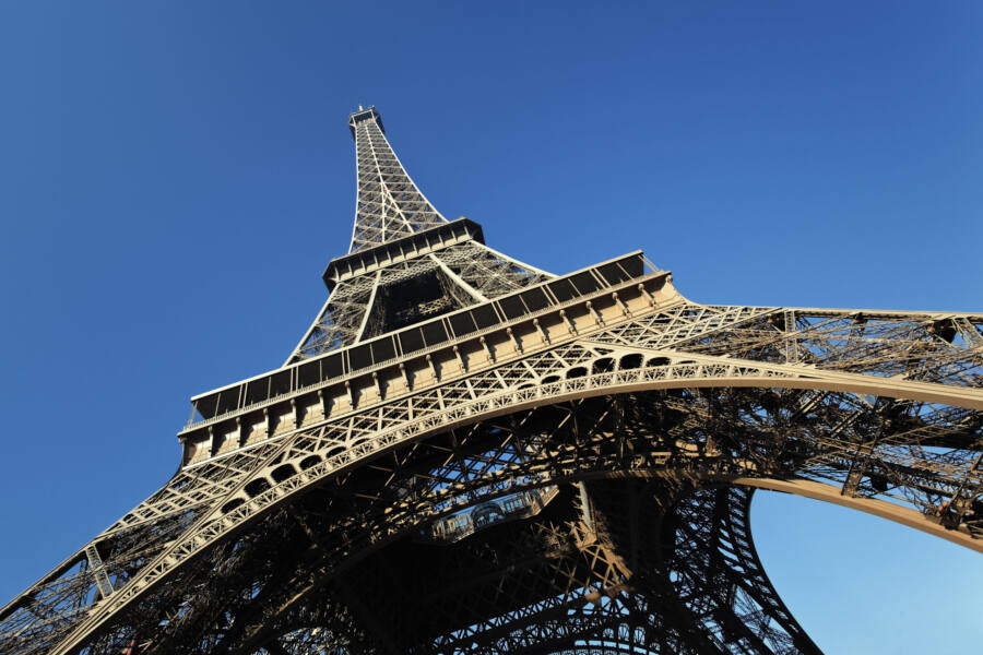 La Tour Eiffel et les toits de Paris